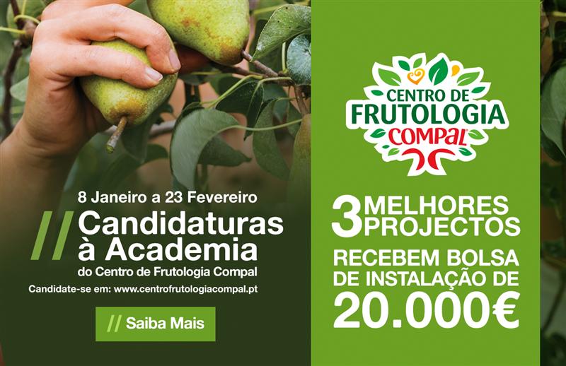 Abertas candidaturas à Academia do Centro de Frutologia da Compal