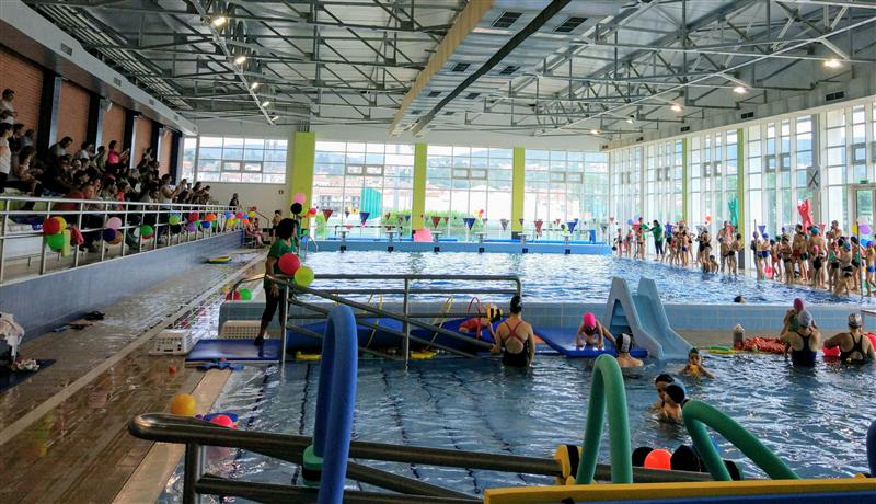 Festival de encerramento de Aulas de Natação