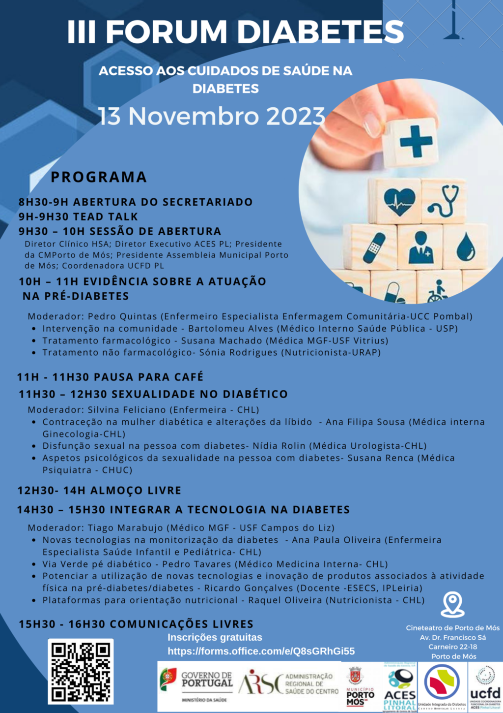 Programa do III Fórum Diabetes