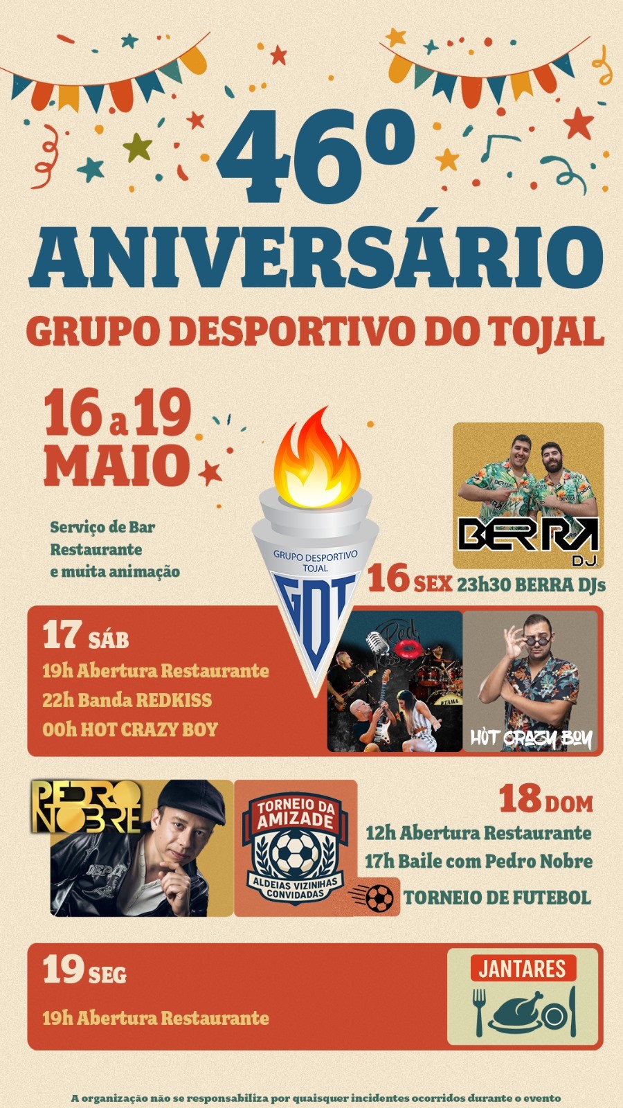 46º Aniversário do Grupo Desportivo Tojal