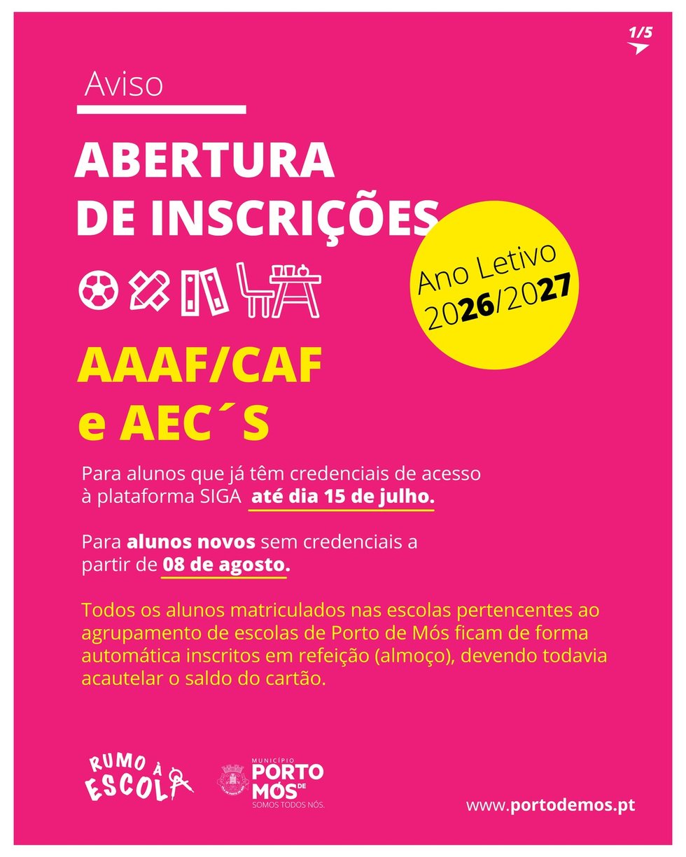 inscri&ccedil;oes Ano letivo 26_27-01