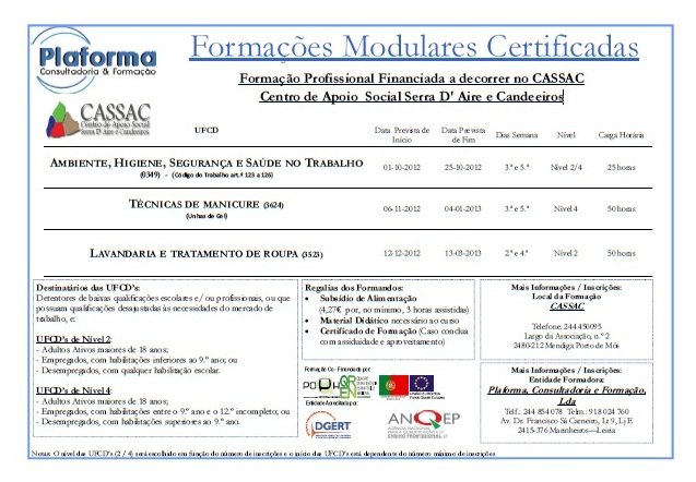 Cursos CASSAC