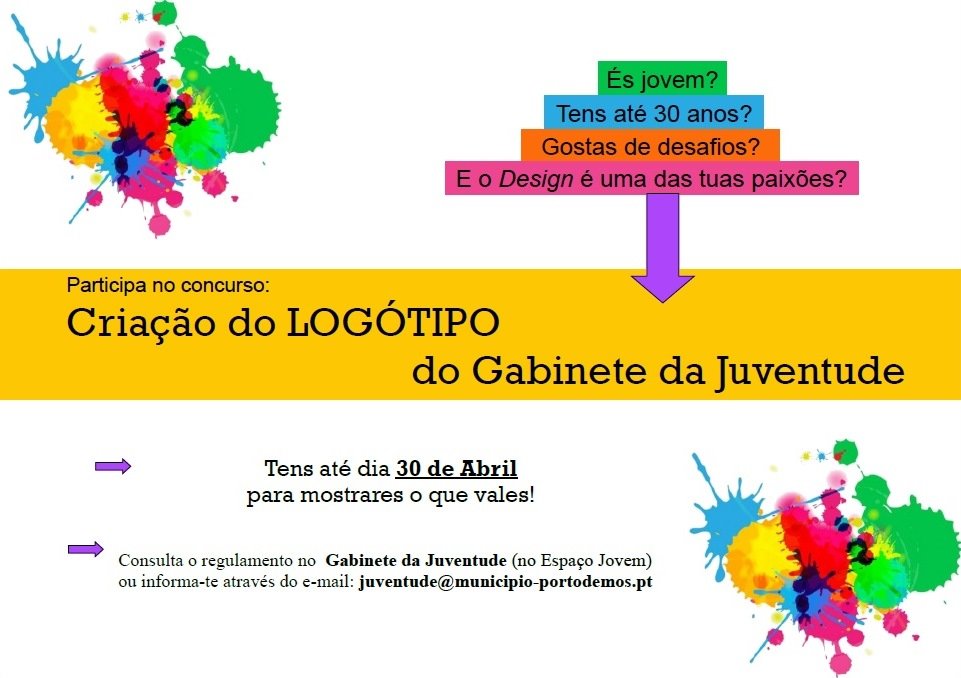 Concurso criação do logotipo do gabinete da juventude