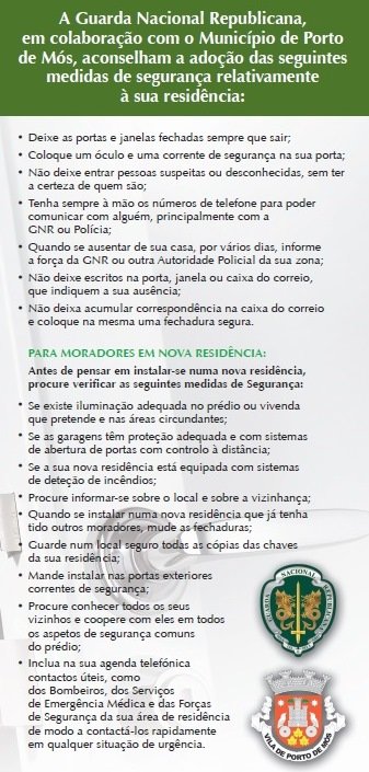 Medidas de Segurança