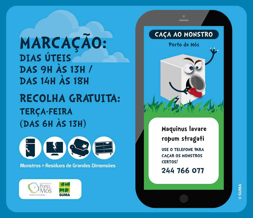 Campanha recolha de monstros