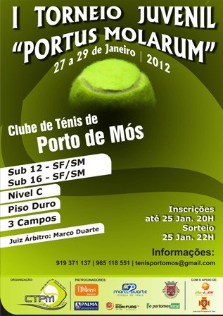 I Torneio Juvenil de Ténis Portus Molarum