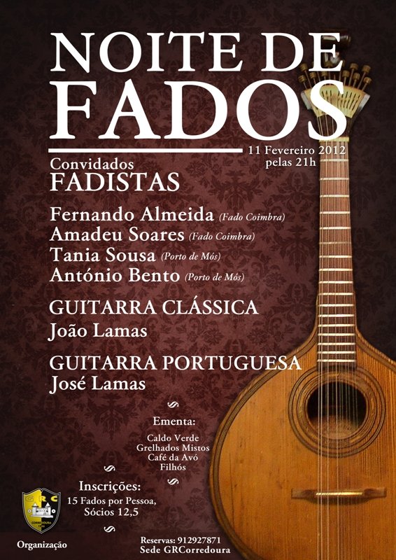 Noite de Fados do GR Corredoura