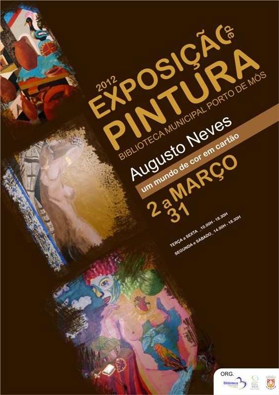 Exposição de Pintura de Augusto Neves