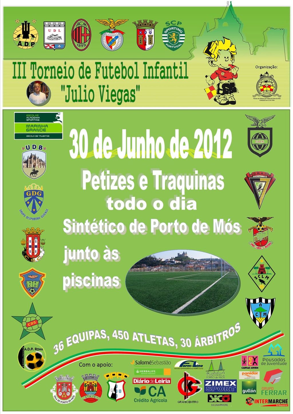 3º Torneio de Futebol Infantil "Júlio Viegas"