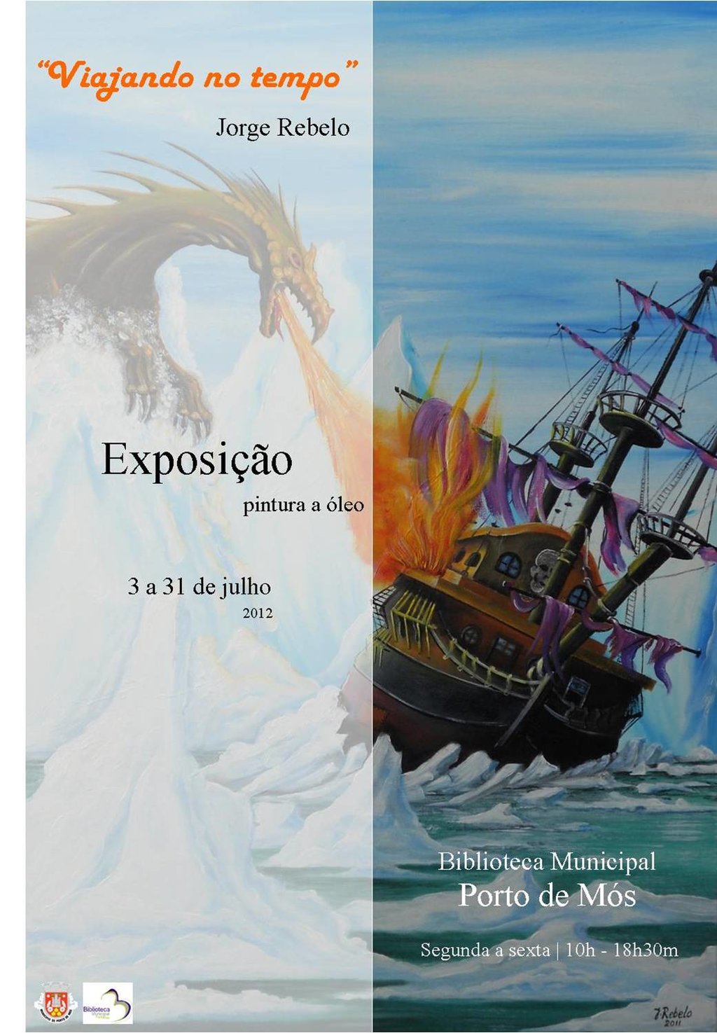 Exposição "Viajando no tempo"