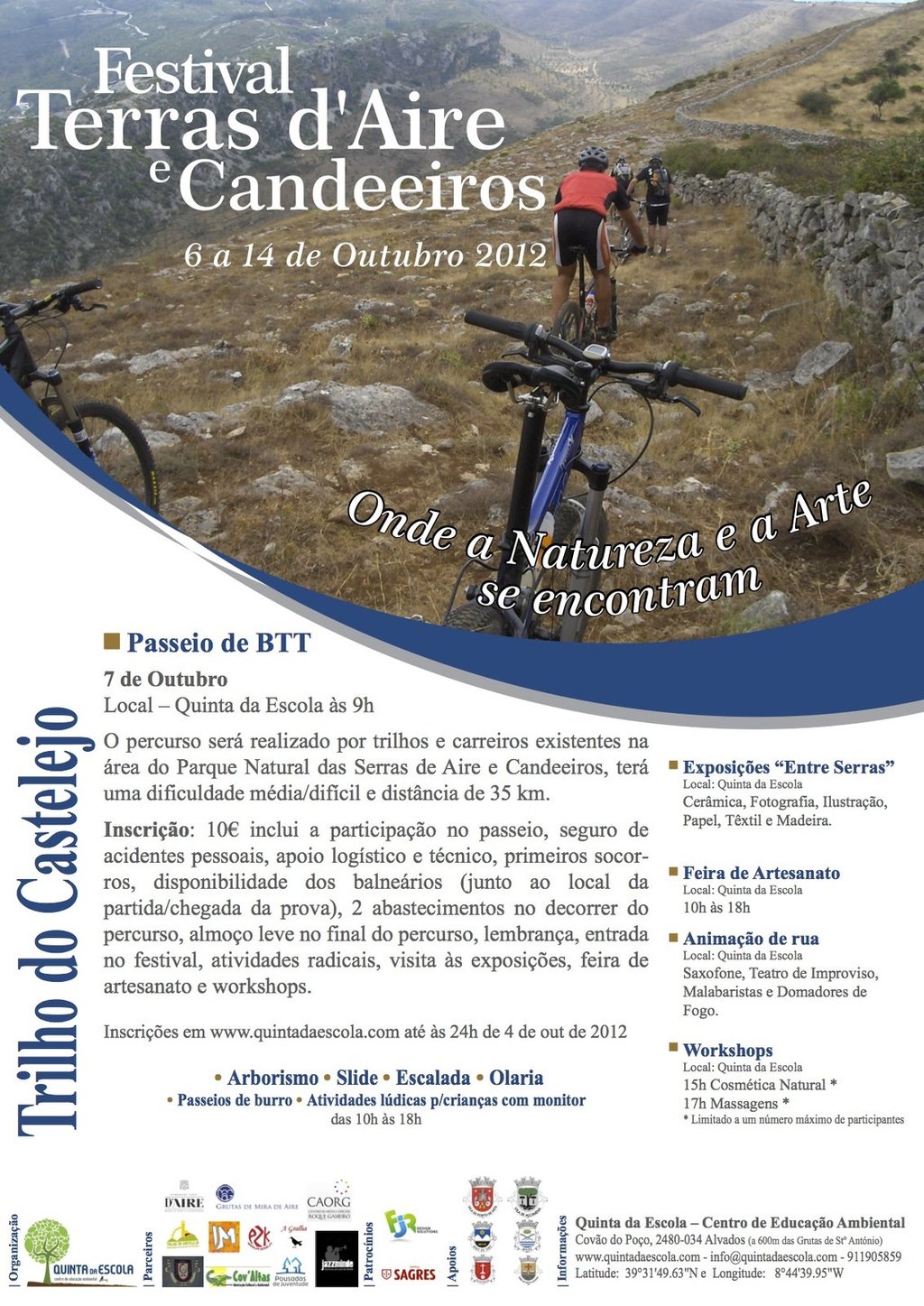 Passeio de BTT