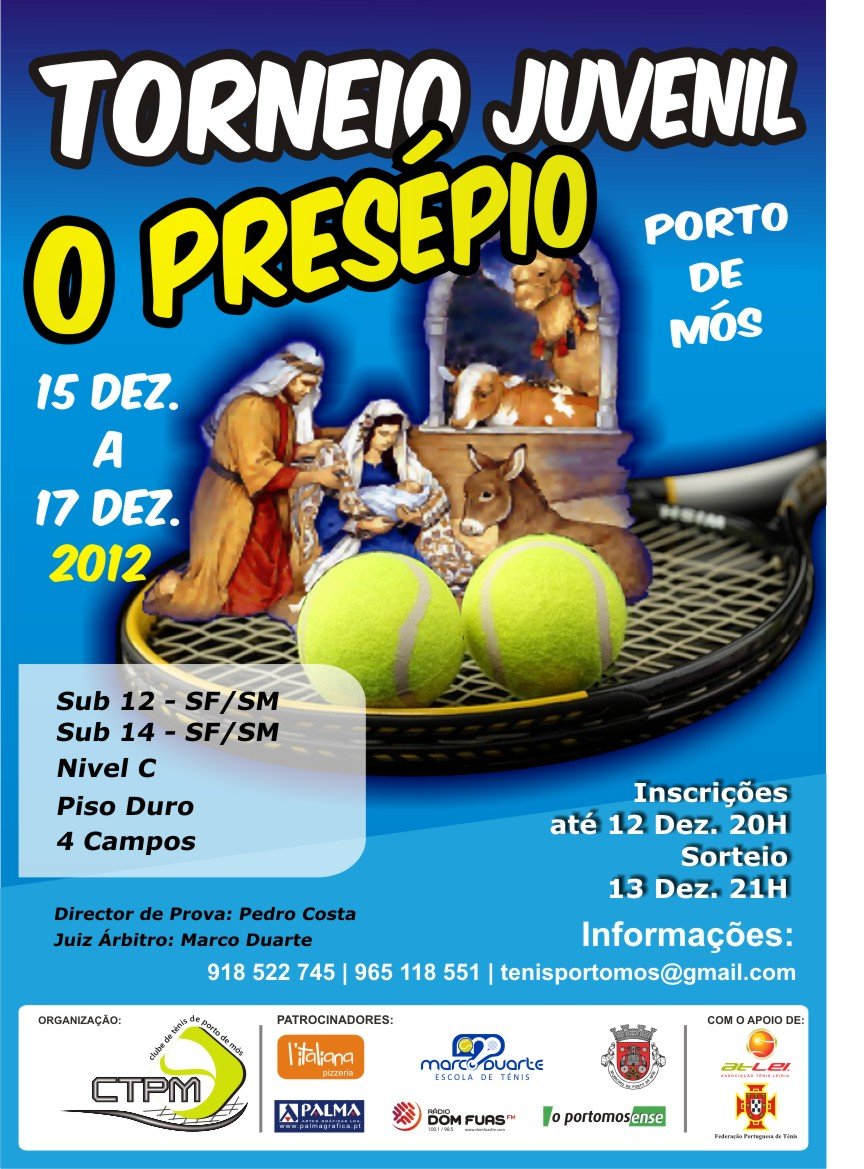 Torneio Juvenil de Tenis O Presépio