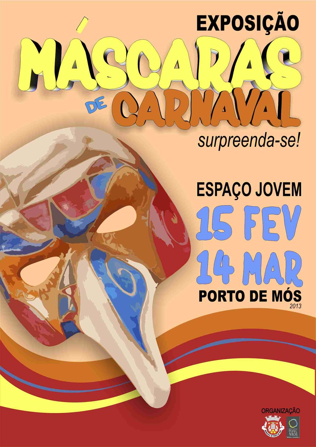 Exposição Máscaras de Carnaval