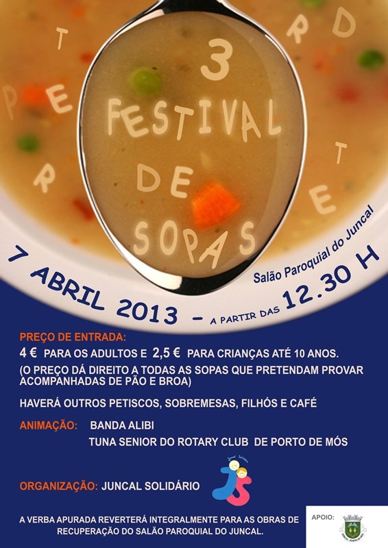 3º Festival de Sopas