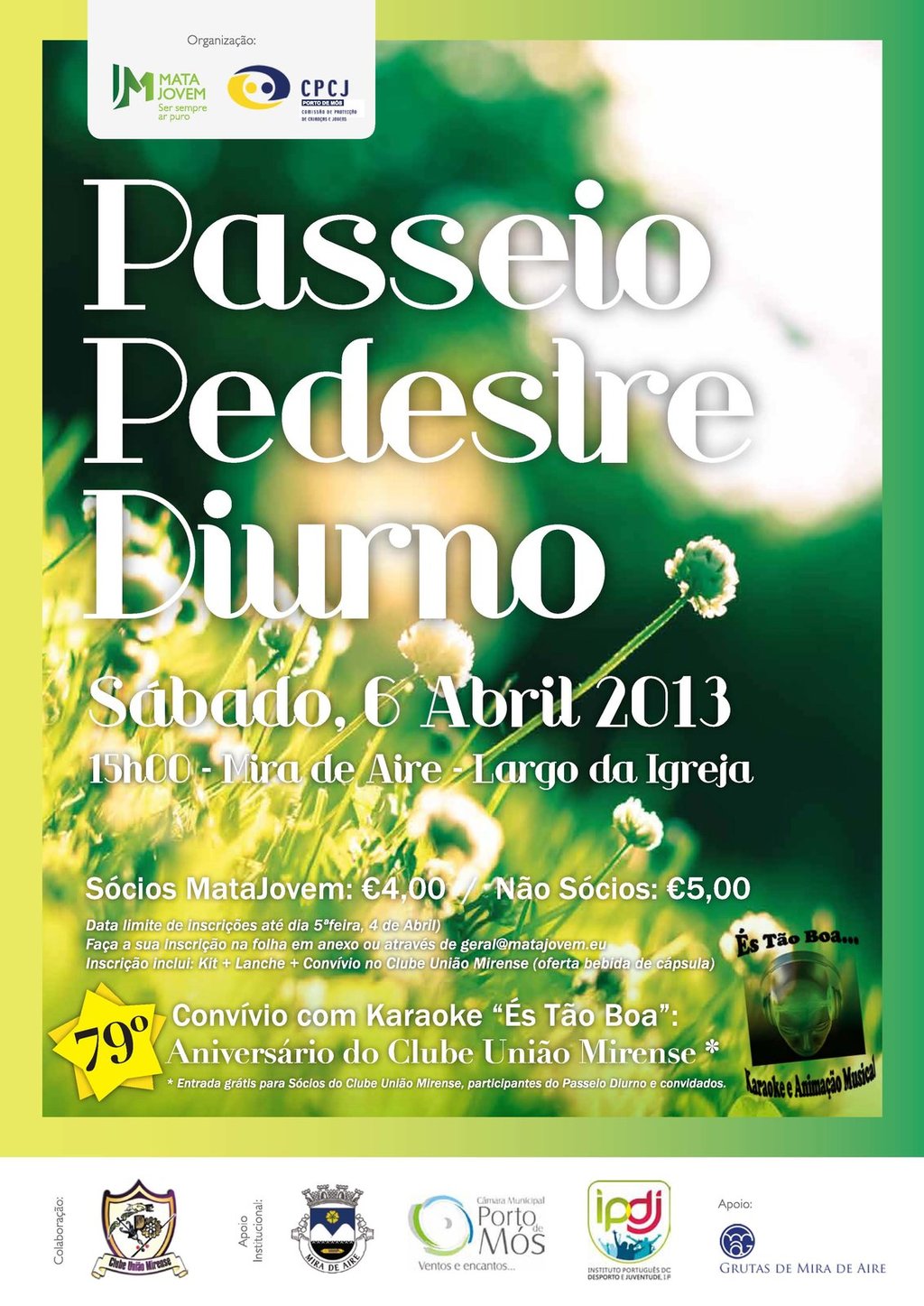 Passeio Pedestre Diurno