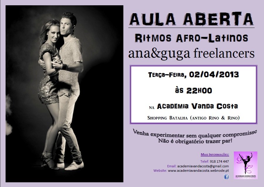 Aula aberta de Ritmos afro-latinos