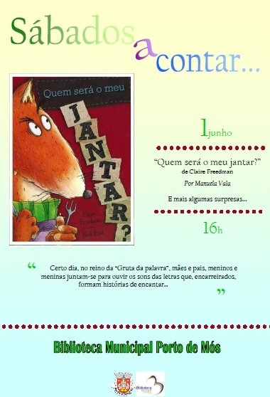 Sábados a Contar "Quem será o meu jantar?"