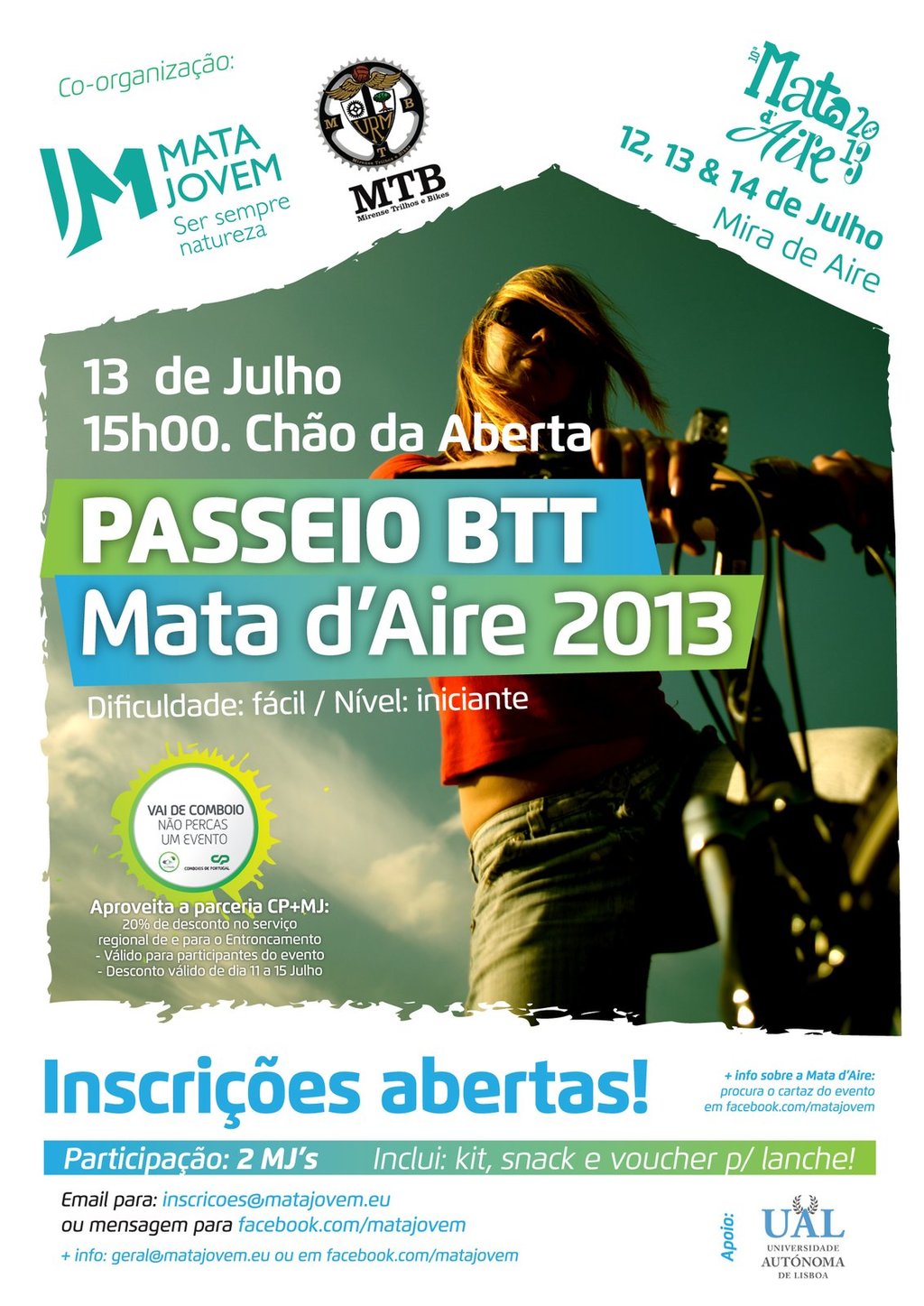 Passeio de BTT Mata D'Aire 2013