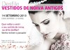 Desfile de vestidos de noiva antigos