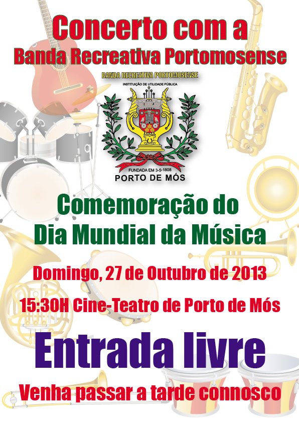 Comemoração do Dia Mundial da Música
