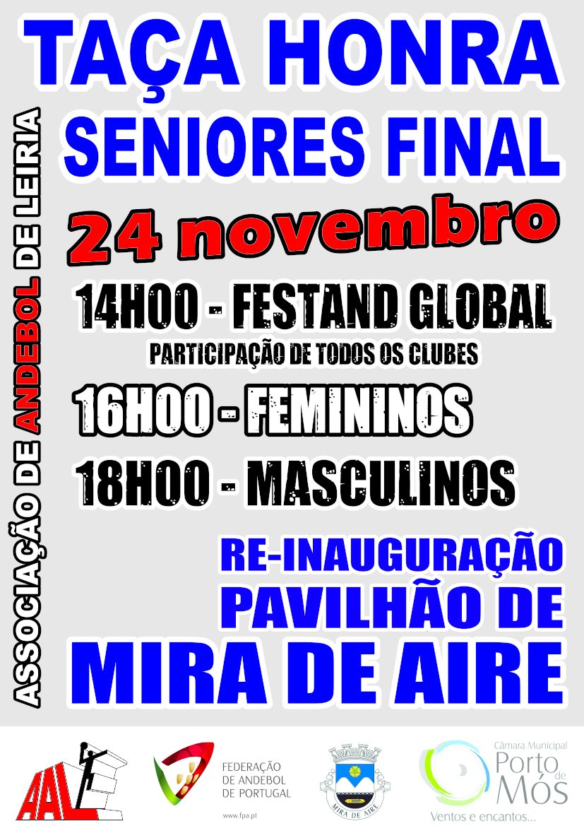 Taça de Honra Seniores Final