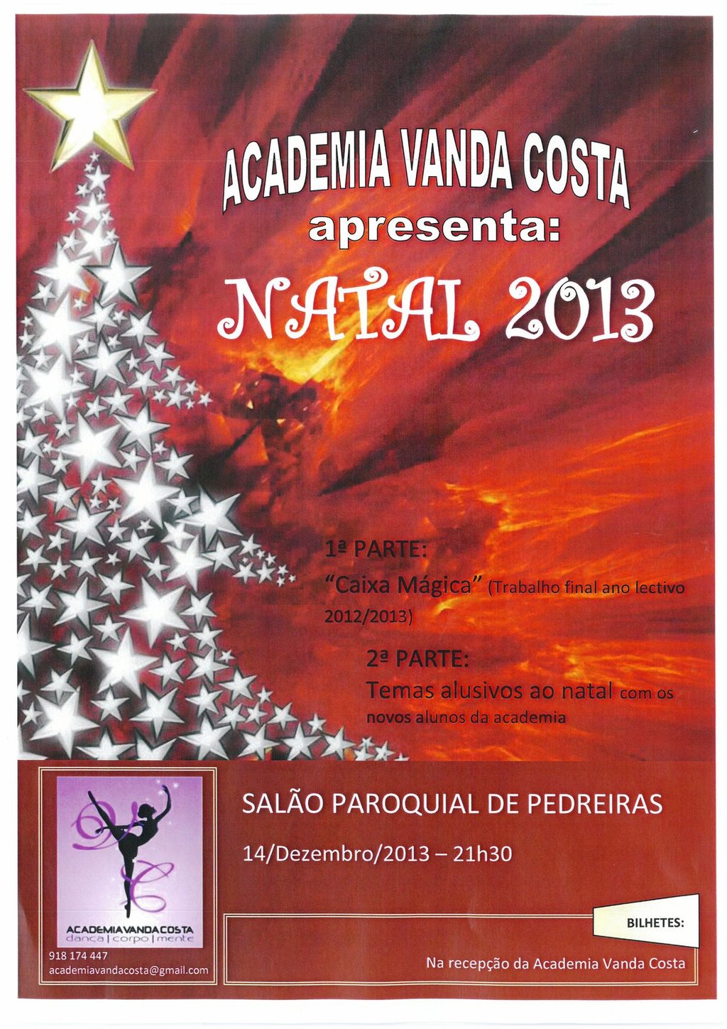 Natal 2013 - Academia Vanda Costa
