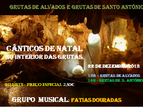 Canticos de Natal nas Grutas 