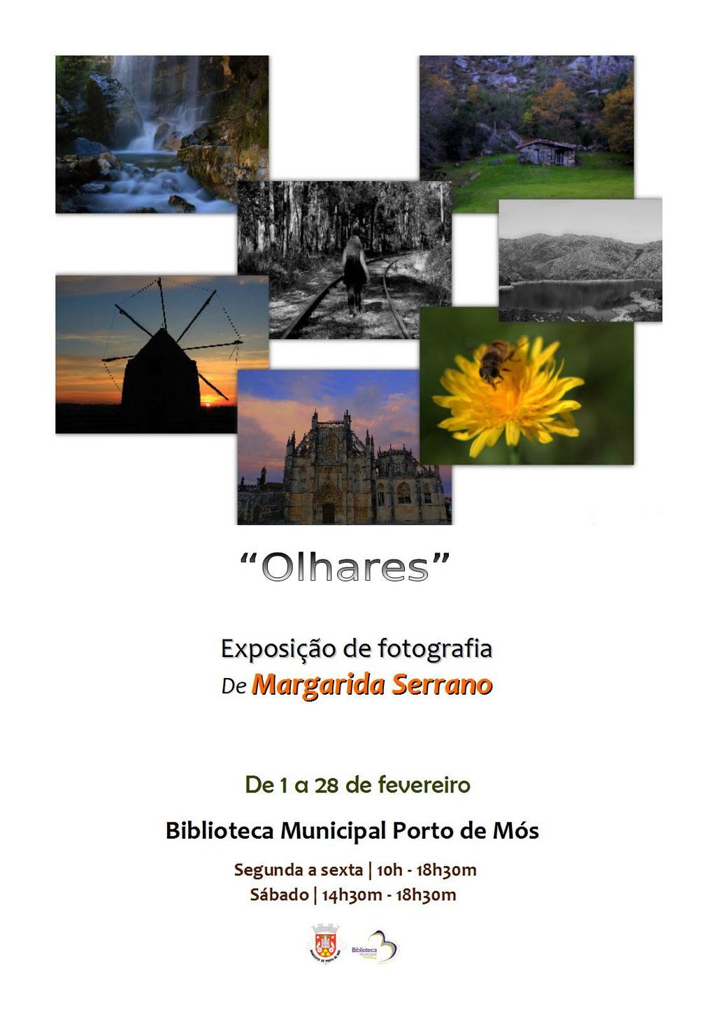 Exposição "Olhares" de Margarida Serrano