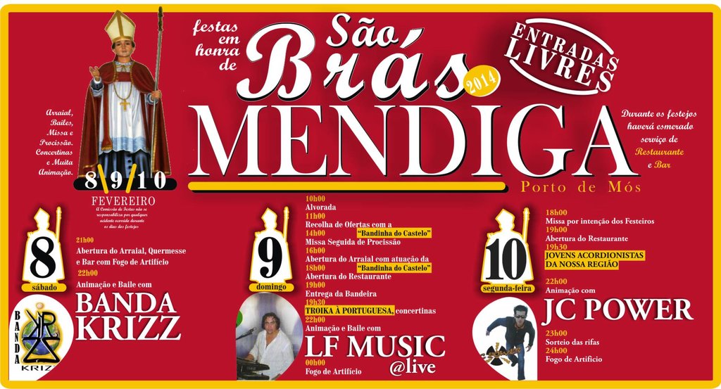 Festas de S. Bras - Mendiga