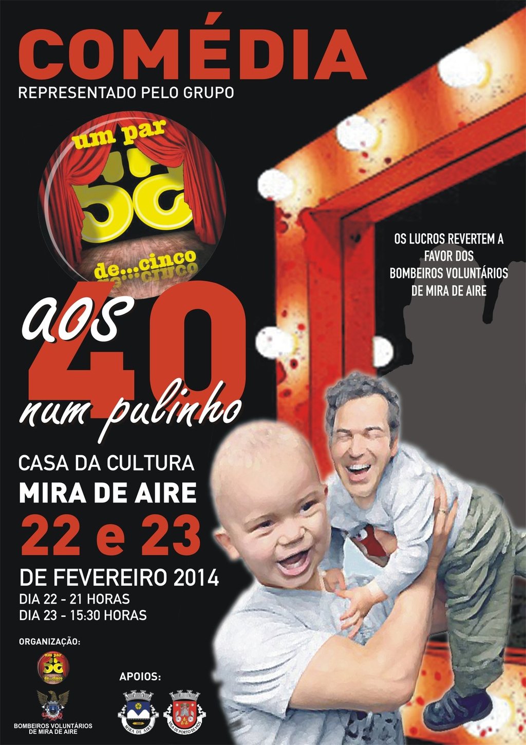 Teatro "Aos 40 Num Pulinho"