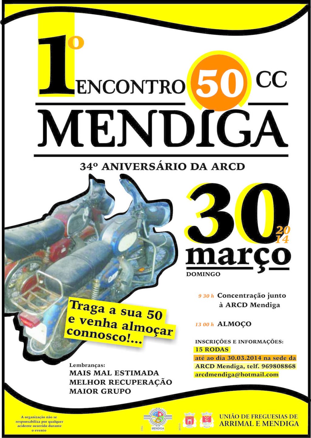 1º Encontro 50 CC