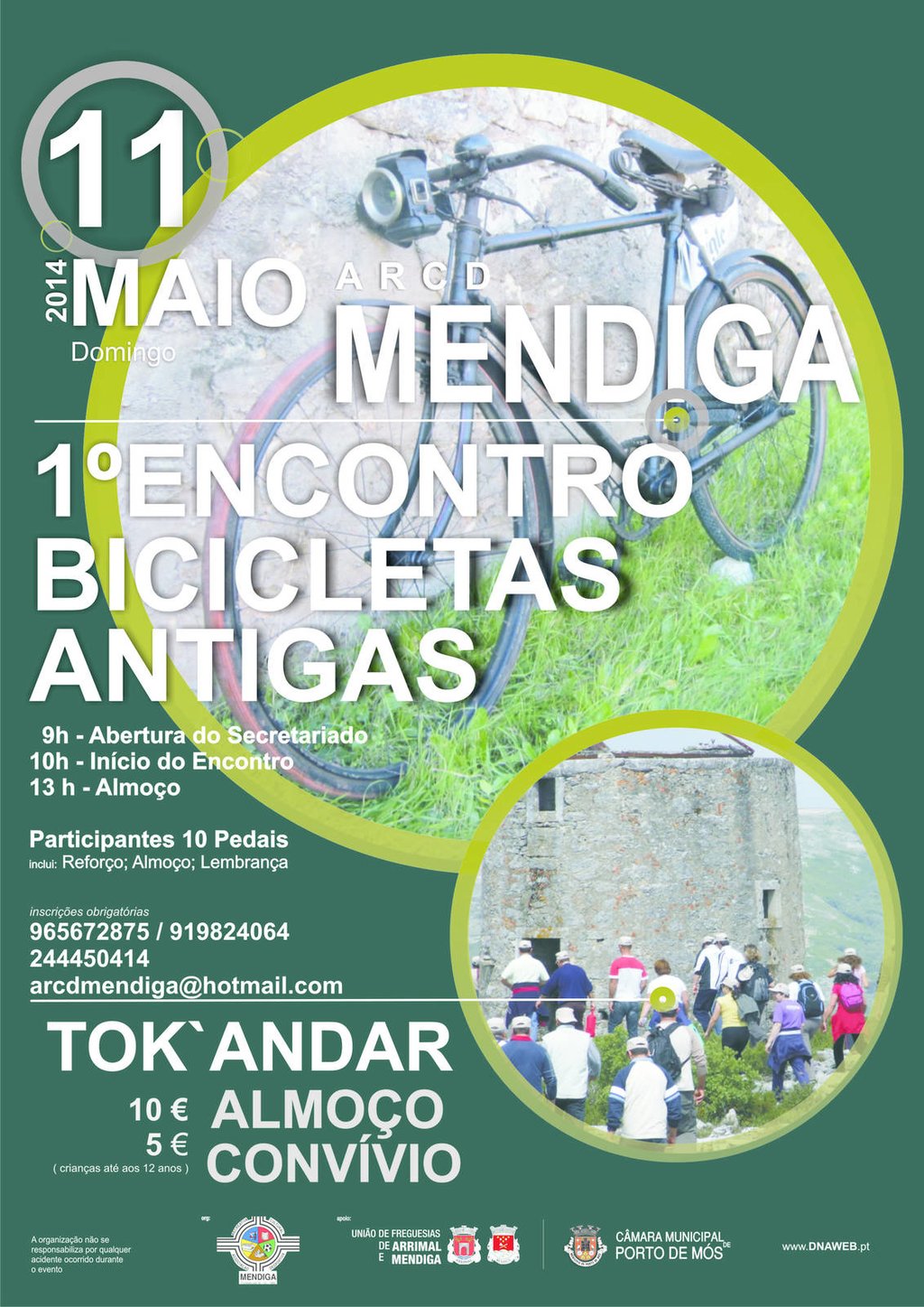 1º Encontro de Bicicletas Antigas