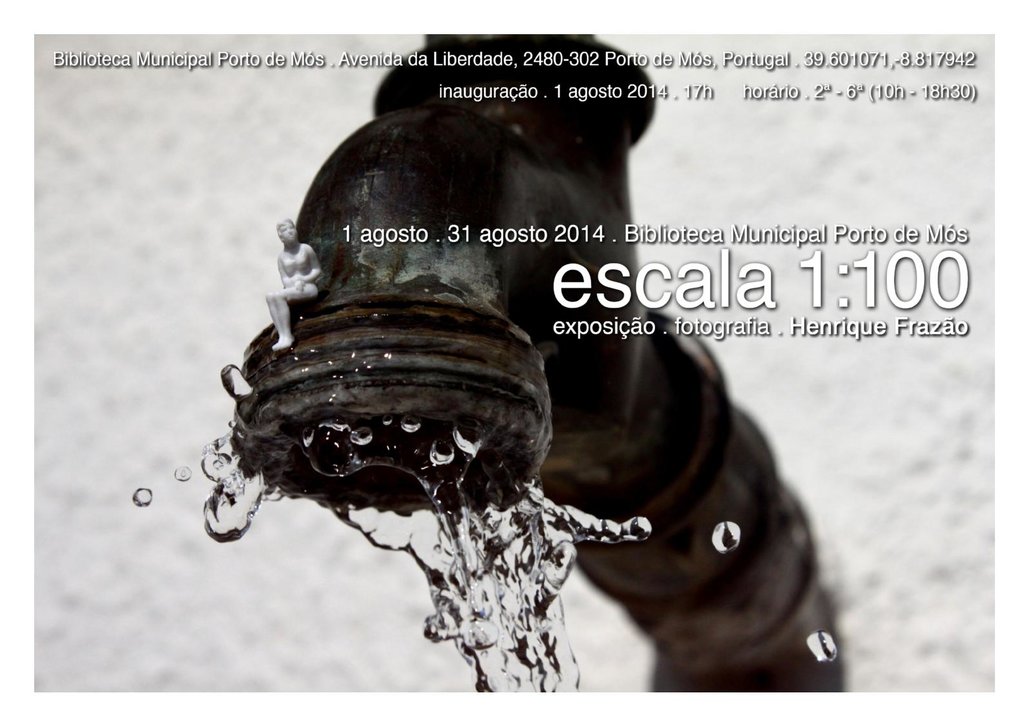 Exposição de fotografia de Henrique Frazão