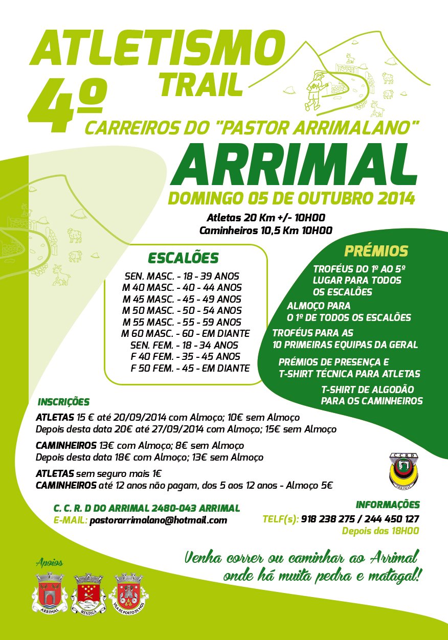 4º Trail "Carreiros do Pastor Arrimalano"
