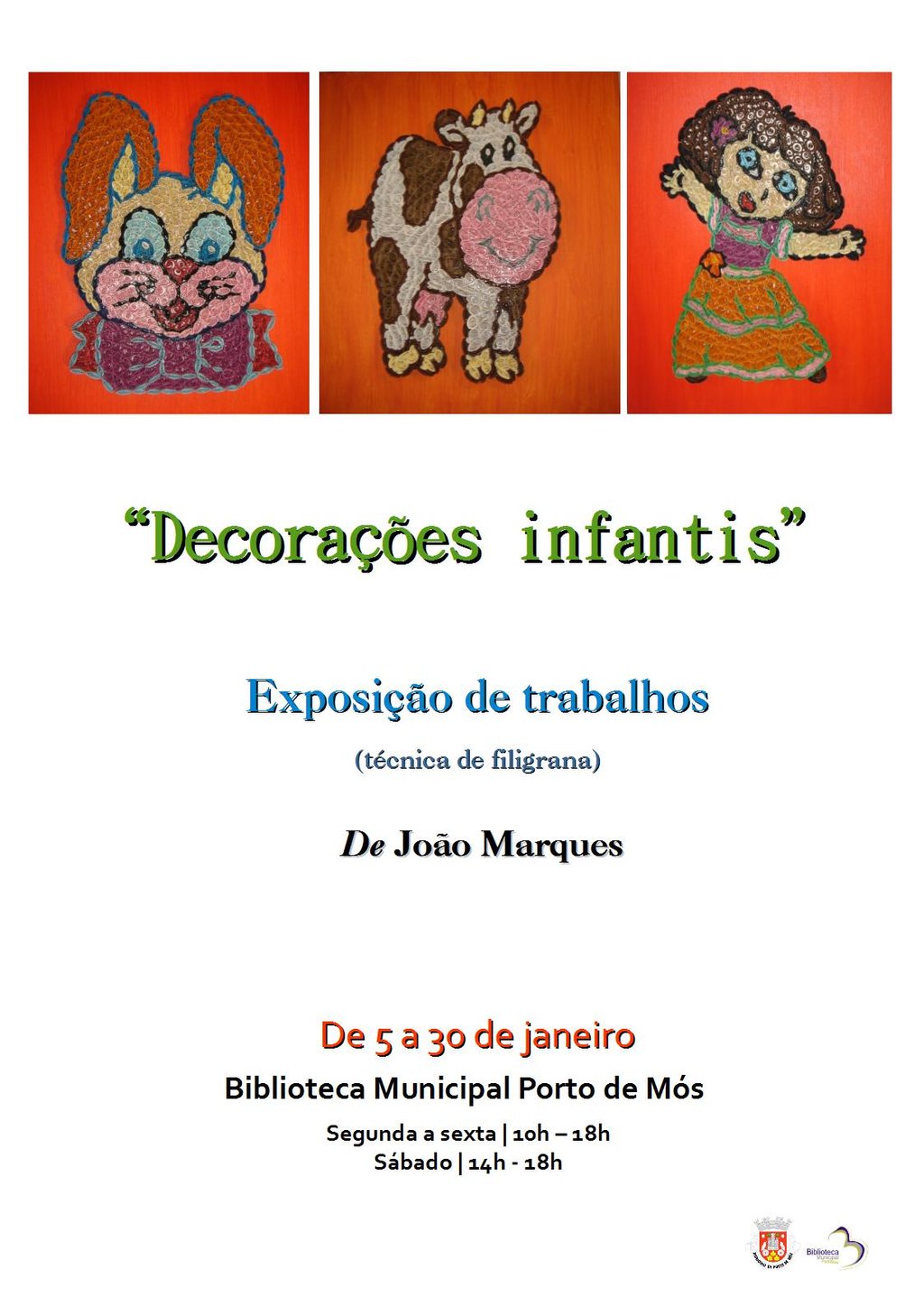 Exposição "Decorações Infantis"