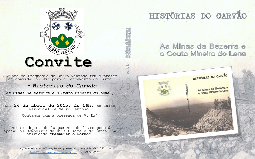 Lançamento do livro "Histórias do Carvão"