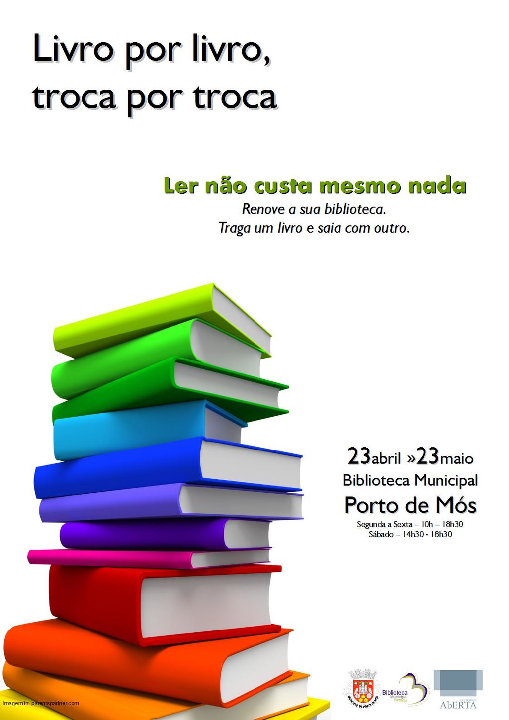 Livro por livro troca por troca