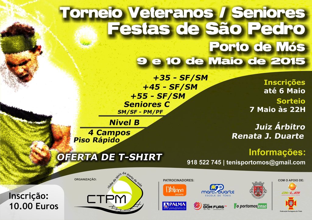 Torneio de ténis veteranos/séniores