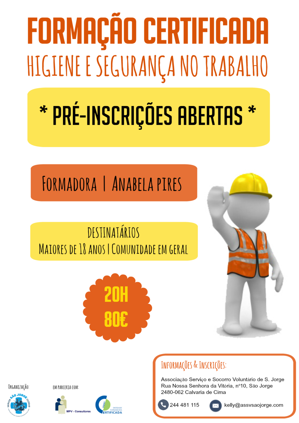 Cursos higiene e segurança