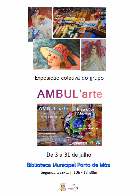 Exposição coletiva Ambul'arte