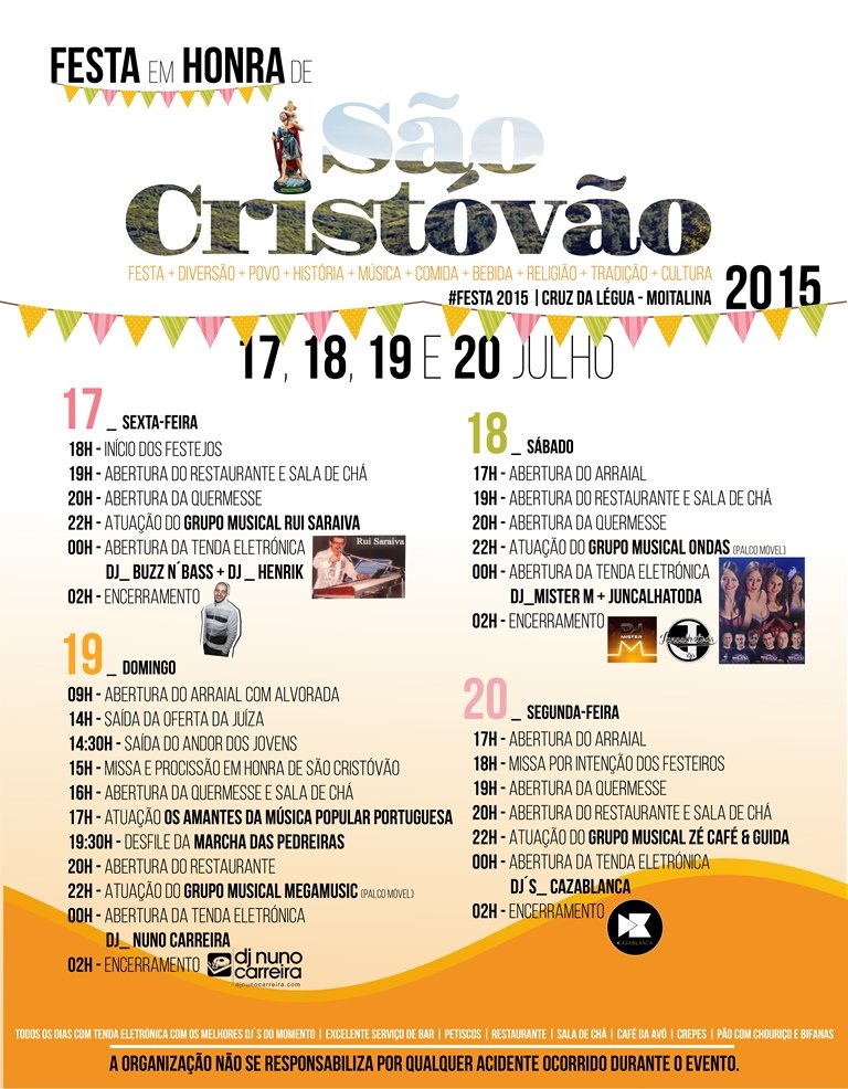 Festas São Cristóvão