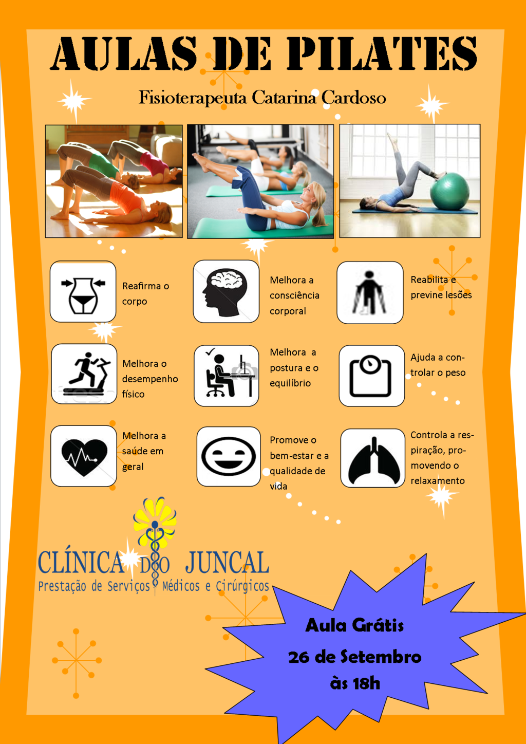 Aula de pilates