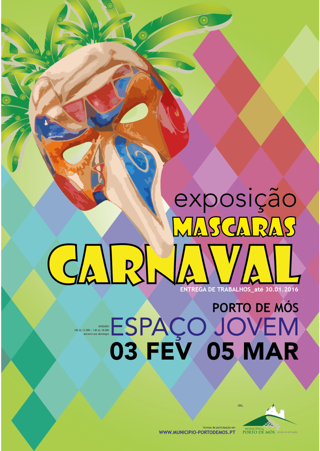 Exposição de Máscaras de Carnaval