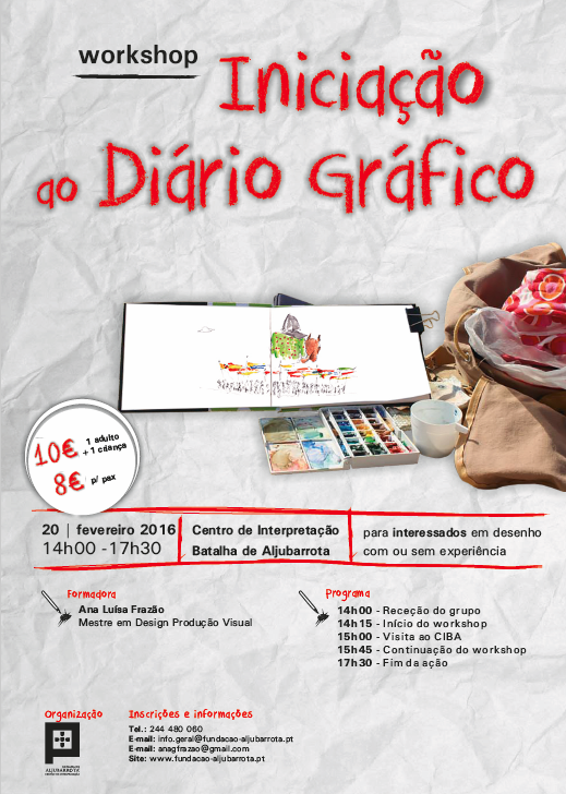 Workshop de iniciação ao diário gráfico