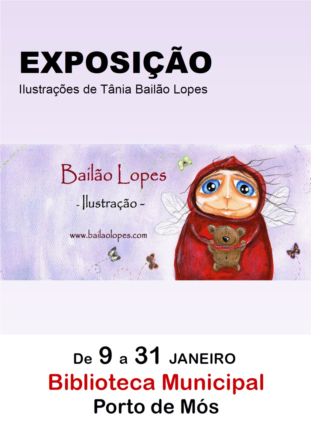 Exposição "Ilustrações de Tânia Bailão Lopes"