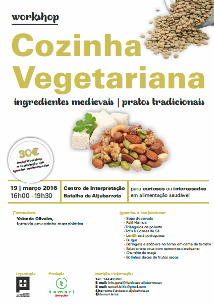 Workshop de Cozinha Vegetariana