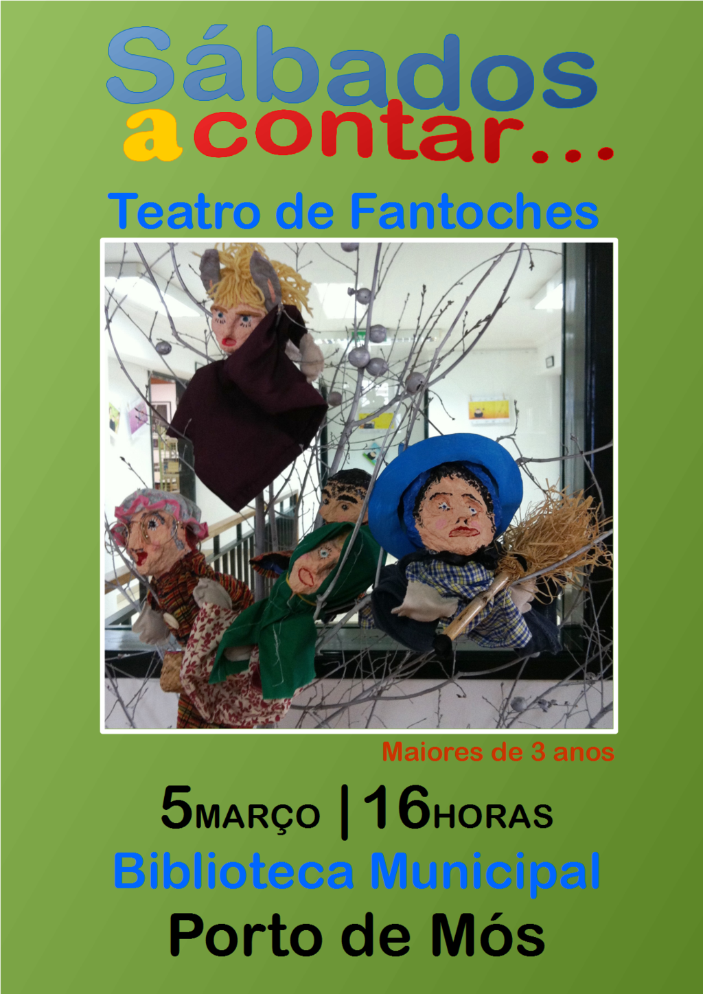 Sábados a Contar "Teatro de Fantoches"