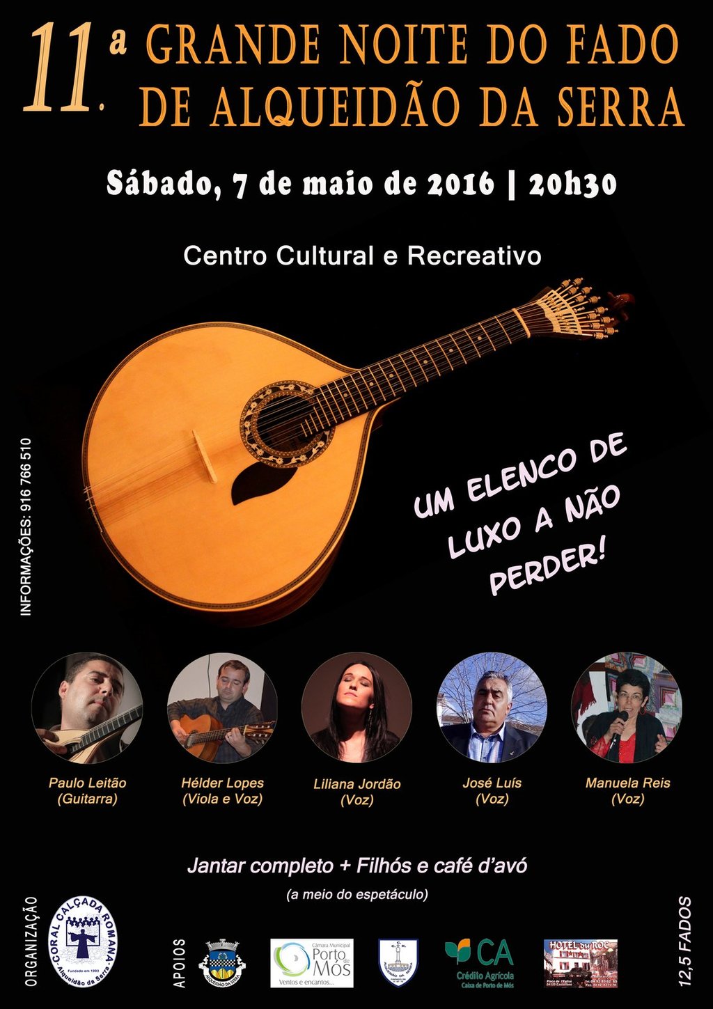 11ª Grande Noite do Fado de Alqueidão da Serra