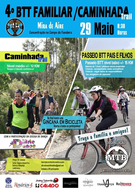 4º BTT Familiar/Caminhada