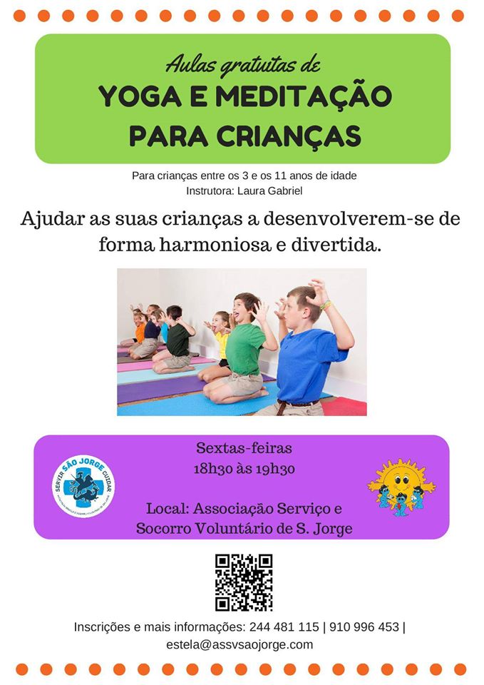 Yoga e Meditação para crianças